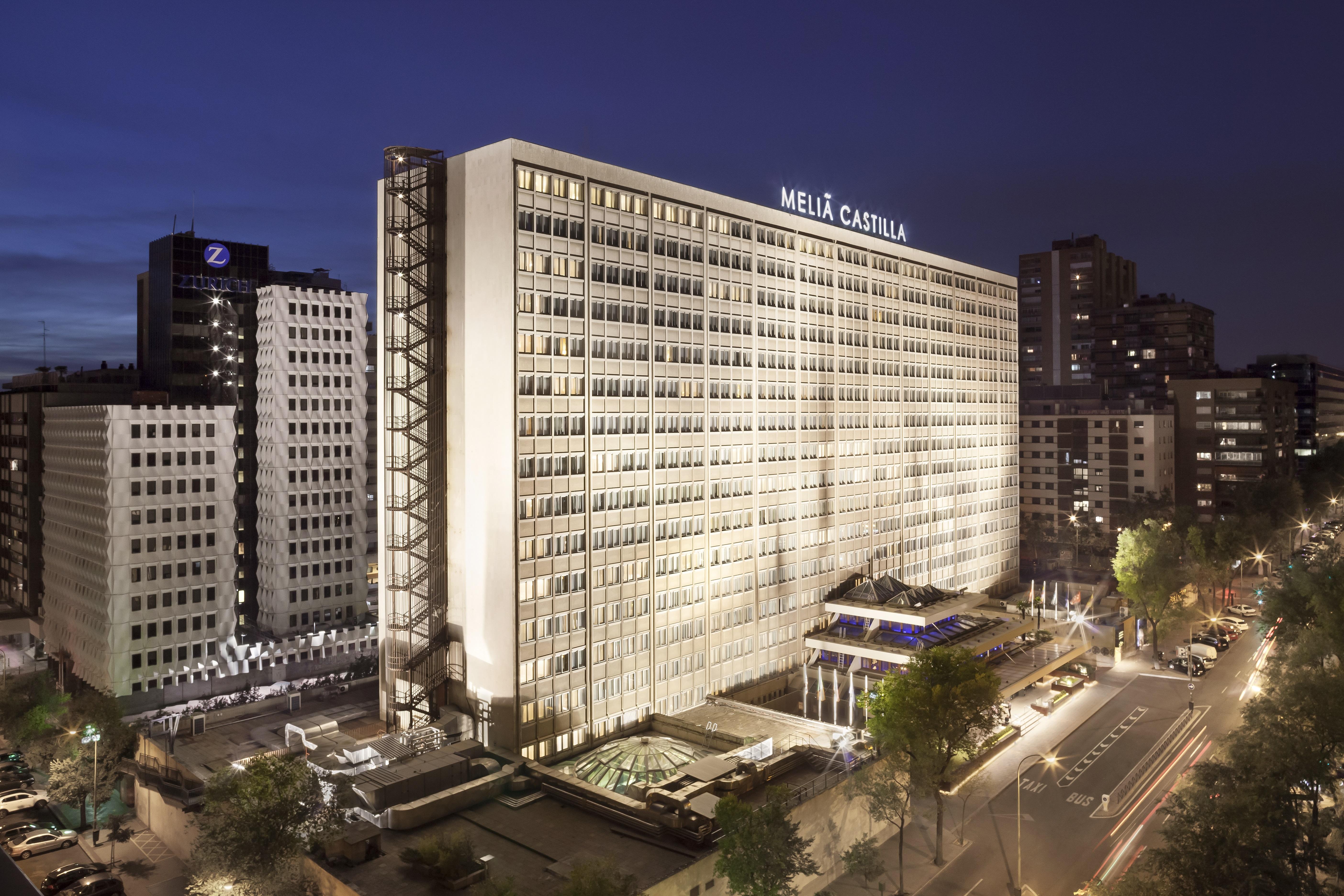 Melia Castilla Madrid Eksteriør bilde